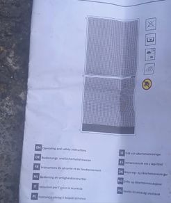Fly Door Screen flat pack Ideal for campervan