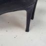 DUNE Navy Round Toe High Heels Sz 41 (Fit 8-8.5UK) Image 4