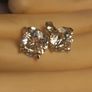 14 ct White Gold 3ct+3ct Lab Grown Diamond Studs Image 3