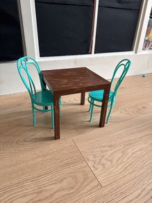 Our generation doll table and chair set
