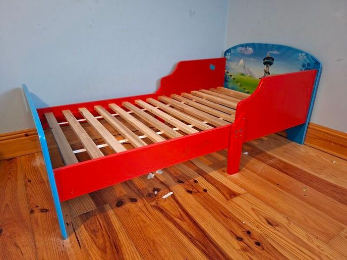 Paw Patrol Kids Bed 70cm x 140xm