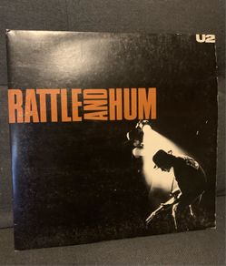 U2 - Rattle & Hum 1st Press 1988 12" Double Vinyl Album