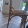 X6 Crossback Natural Kitchen Table Chairs S Alternative excellent condition Currently retailing 1014 Image 4
