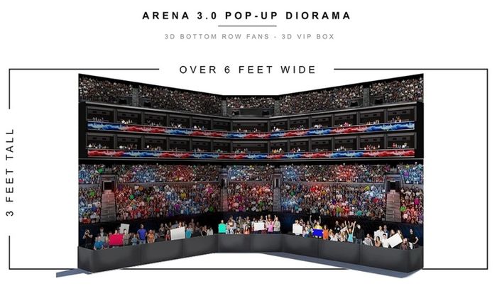 Extreme Sets Arena 3.0 Pop Up complete