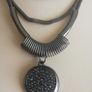 Saloos 3 layered Statement Necklace New With Tags Image 4