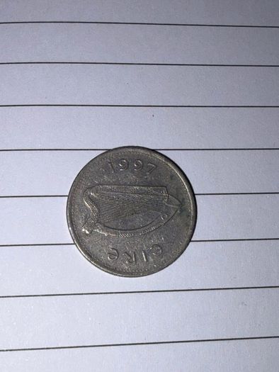 1997 Irish 10p Coin