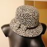 Women's Brown Mix Leopard Print Bucket Hat Image 4