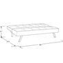 Comfy Grey 3-Seater Sofa Folds Out Handy, 180cm Image 4