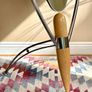 Rare Vintage 80's Japanese Floor Mirror, Dulton, Free Standing, Full Length Image 4