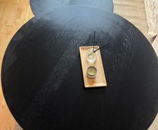 Black coffee table set