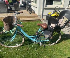 ladys bike with basket