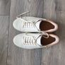 Ecco unisex leather trainers Image 3