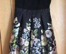 Ted Baker - Felcity Gem Gardens Pleasted Dress (Size 2/ UK 10)