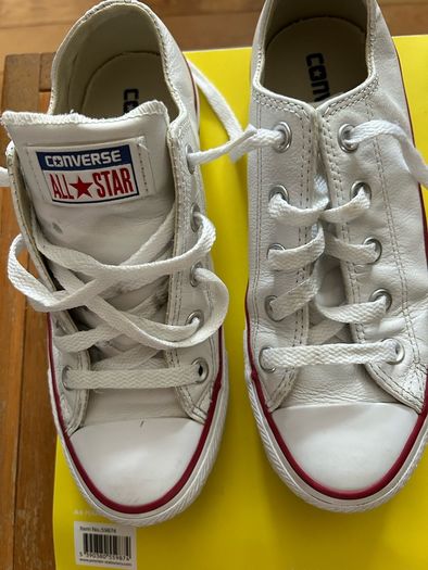 White Converse Trainers