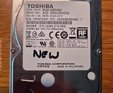 Toshiba 2.5" Sata Hdd 500gb