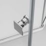 Chrome Pentagonal Shower Enclosure 90x90x195 Image 5