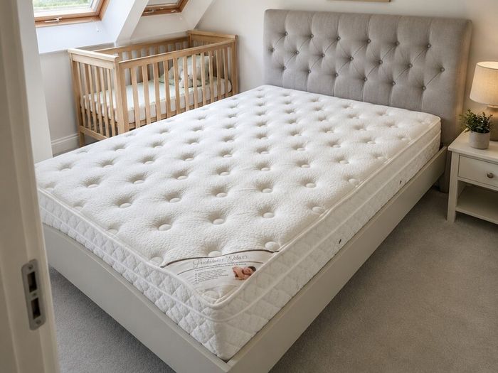 King Bed with mattress worth 400