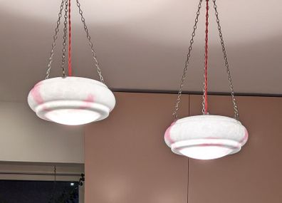 Vintage flycatcher ceiling shades