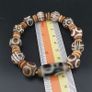 Antique Burmese Pumtek Pyu & Vintage Himalayan Treasure Vase Pattern Agate Bead Bracelet Image 4