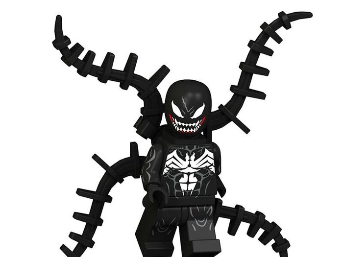 [6-Pack] Spider-Man Heroes & Villains Marvel Minifigure Bundle - Compatible with LEGO