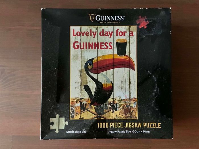 Guinness 1000 pcs jigsaw puzzle