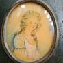 Antique Edwardian Portrait Study & Original Frame Image 2