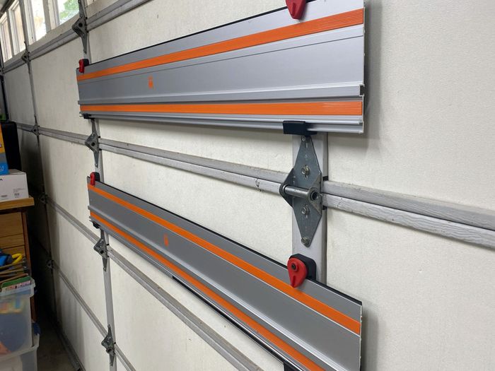 Track Saw Wall Mount - Horizontal and Vertical