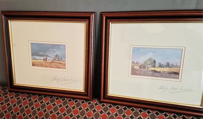 Working Horse Prints Signed by Alwyn Crawshaw