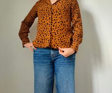Leopard print &Other Stories Blouse