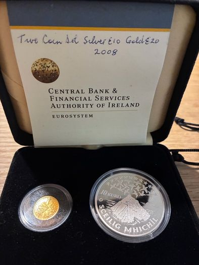 Irish mint coin collection 2008 new grange set, 2011 varied,