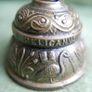 Set of 2 Vintage  Brass Sanctuary Bells Leo x Aqvila Angus x Pelicanus Image 4