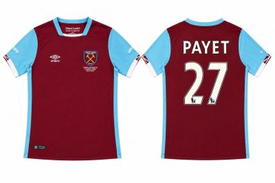 West Ham United FC 2016-17 Kids Home Jersey - Payet #27