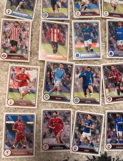 Lot of 50 Topps premier league 26/27 season