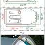 Brand new Coleman Cortes 3 person tent Image 3