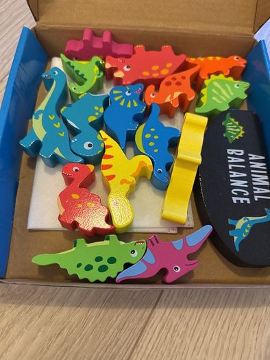 stacking toy - animal balance