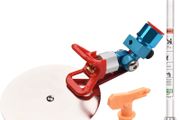 7/8-Inch Universal Spray Guide Accessory Tool for Wagner for Wagner Airless Paint Sprayer with Anti-Splash Baffle