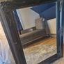 Large Ornate Black Frame Mirror Image 5