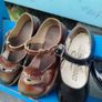 2 pairs of old childrens shoes Image 5