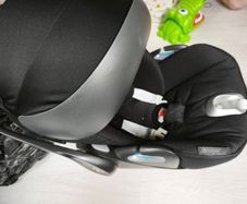 cybex platinum carseat with isofix and uppababy connectors