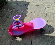 Pink and Purple wiggle car