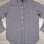 Aquascutum Button Down Nova Check Shirt Mens Large Image 2