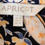 Ladies Navy/Yellow/ Silver Blouse by Apricot , New Look Image 2