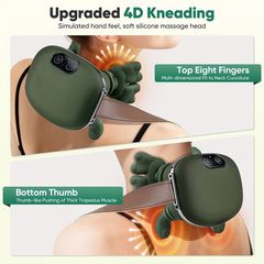 Simulated Human Shoulder and Neck Massager