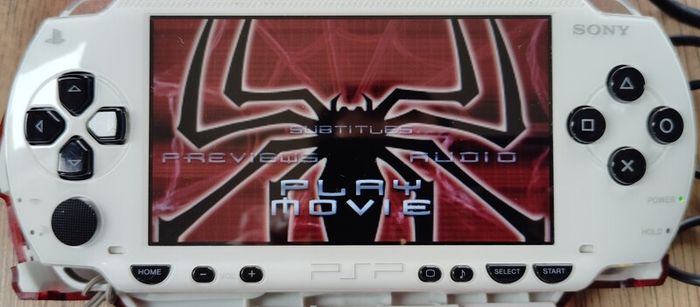 Psp Modded White 64gb Original Charger Original Battery