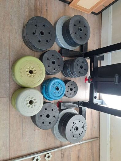 Weights and bench