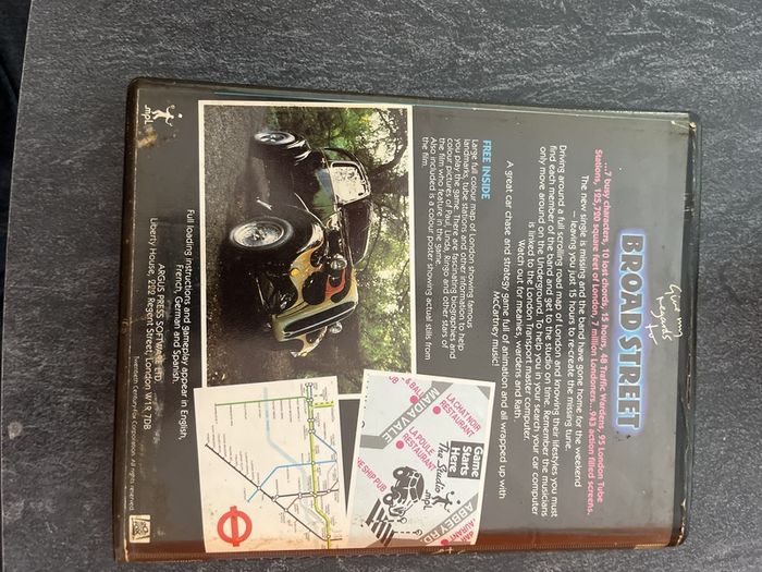 Paul McCartneys Give My Regards to Broad Street C64 Game (Mind Games, 1985) Very Rare