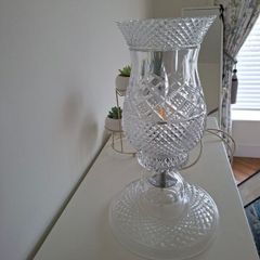 Galway crystal lamp