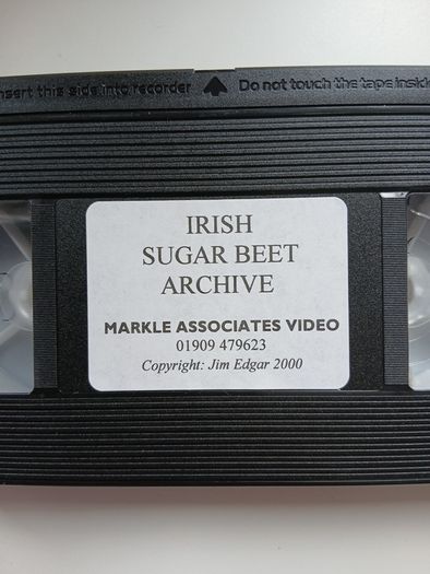 Irish Sugar Beet Archive On VHS