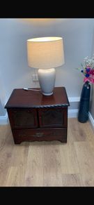 Dark Wood TV or Lamp Table