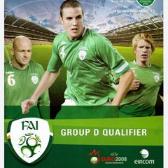 Rep of IRELAND v SLOVAKIA Soccer programme 28-03-2007